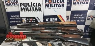 A polícia prendeu um suspeito de ter matado um homem em frente à filha, em Mato Grosso