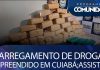 Carregamento de droga apreendido em Cuiabá – Suspeito tem várias passagens criminais por tráfico
