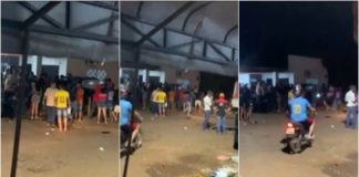 Embriagado, o motorista, sem carteira de habilitação, realiza um “strike” em bar e deixa 8 pessoas feridas em MT