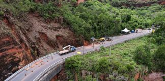 O trânsito no Portão do Inferno estará interditado por dois dias na próxima semana