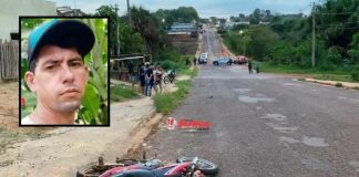 Um homem de 39 anos morreu depois de ser atingido por uma carreta que se desprendeu de uma moto em Mato Grosso