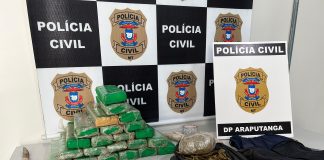 A Polícia Civil resgata jovem que estava sendo executado e apreende cerca de 20 quilos de droga em Mato Grosso