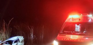 Um homem foi ferido após se envolver em um acidente de trânsito na BR-158