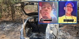 Os cadáveres de um pai e filho foram encontrados carbonizados em um carro em MT