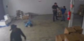 Um homem foi preso pelo envolvimento em roubo e manutenção de funcionários de uma transportadora reféns na Capital