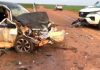 Grave acidente deixou grávida e jovem com diversas fraturas por todo o corpo em uma rodovia no Nortão de Mato Grosso