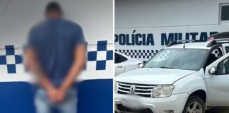Uma homem que assassinou mulher em Goiás foi preso após ser encontrado bebendo em bar em Mato Grosso