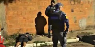 Criminoso é preso depois de fugir de uma abordagem policial, colidir com um veículo e tentar agredir policiais em MT
