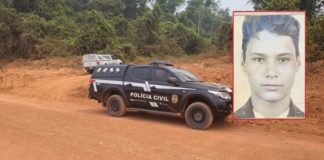 O cadáver de um homem de 40 anos foi encontrado com as mãos amarradas; vítima foi executada em um acerto de contas entre facções