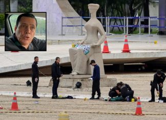 O candidato de Cuiabá registrou o momento em que o “homem-bomba” morreu em frente ao Supremo Tribunal Federal; confira vídeo