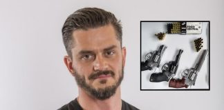 A Polícia apreendeu armas de fogo na residência do médico Marcos Harter, no Mato Grosso