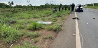 Uma execução a tiros em Cuiabá aconteceu depois de uma pessoa ter sido acusada de furtar uma motocicleta