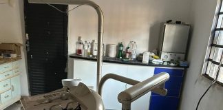 A polícia autua um falso dentista e fecha um centro odontológico no interior de Mato Grosso