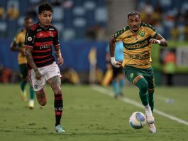 Cuiabá larga na frente, mas tem o segundo gol anulado pelo VAR e sofre uma virada do Flamengo