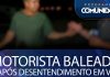 Motorista baleado após desentendimento em VG – Suspeito fugiu e vítima ameaçou jornalistas
