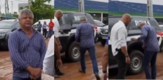 Vídeo registra momento em que vice-prefeito é levado para a Delegacia por policiais; confira