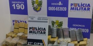 Um homem de 44 anos foi detido com 243 tabletes de drogas escondidos em uma carreta carregada de rações