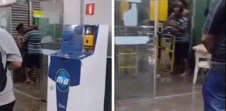 Dois indivíduos se agrediram fisicamente em uma estação de ônibus em Cuiabá: assista ao vídeo