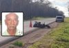 Em acidente na BR-174, um idoso de 72 anos foi arremessado de sua moto e morreu