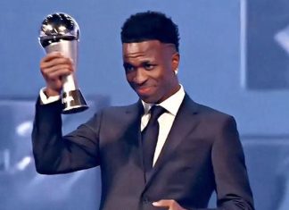 Vini Jr. se manifestou depois de ser escolhido o melhor jogador do mundo e recebeu apoio de celebridades: Merecido