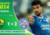 CUIABÁ 1 X 2 BAHIA | CONFIRA OS MELHORES MOMENTOS | 36ª RODADA BRASILEIRÃO 2024 |