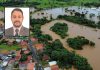 Prefeito afirmou que cidade em estado de calamidade foi alagada por chuva “desproporcional”; mais de 220 casas foram afetadas