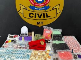 Polícia Civil prendeu integrantes de facção envolvidos com o tráfico em MT