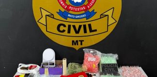 Polícia Civil prendeu integrantes de facção envolvidos com o tráfico em MT