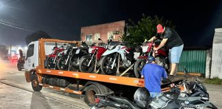 A Polícia Militar apreendeu 147 motocicletas e aplicou mais de 300 multas em “rolezinhos” no fim de ano
