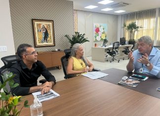 Reunião entre Secretaria de Saúde e TCE discutiu a regularização de repasses na capital