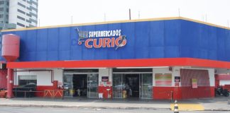 Vídeo revela o momento em que bandidos entram no mercado Curió para roubar um cofre em MT