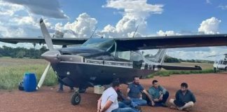 Um homem do Mato Grosso, que tinha ligação com o sequestro da filha de um traficante italiano, foi detido enquanto transportava substâncias ilegais em uma aeronave