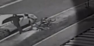 Policiais federais confrontam um casal em troca de tiros enquanto tentam roubar o carro de um motorista de aplicativo