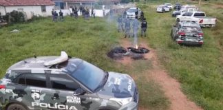 PM impediu invasão de terras em zona rural e prendeu oito pessoas em MT
