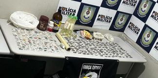 Força Tática prende dois homens com 370 porções de drogas e objetos furtados em Cuiabá