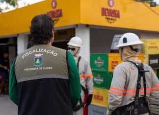 Operação Ordem Sonora interdita quiosque por som alto e flagra furto de energia