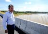 Governador vistoria obras de nova ponte ligando Cuiabá a Várzea Grande