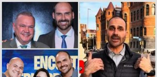 Abilio e Fagundes manifestam apoio a Eduardo Bolsonaro após sua saída do país