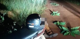 Policial Penal é Encontrado Desacordado à Beira da MT-183 Após Queda de Motocicleta