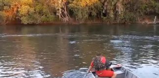 Bombeiros Realizam Buscas por Idoso Desaparecido em Rio em Lucas do Rio Verde