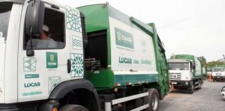 Sindicalista Interdita Saída de Caminhões e Causa Atrasos na Coleta de Lixo em Cuiabá