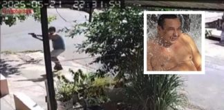 Imagens capturam um tiroteio que resultou na morte de um empresário e deixou um policial ferido em MT