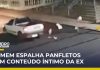 Um homem foi detido em Minas Gerais por distribuir panfletos que continham informações pessoais e privadas de sua ex-esposa.