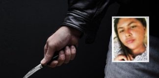 Um homem assassina sua parceira com golpes de faca após afirmar que foi agredido com um tapa no rosto