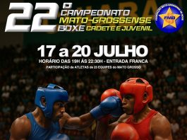 Boxe em Alta: Cuiabá Recebe o 22º Campeonato Mato-Grossense de Boxe Cadete e Juvenil