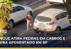 “Gangue da Pedrada” ataca veículos parados no engarrafamento em SP; confira