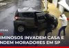 Criminosos entram em residência em São Paulo, mantêm os moradores reféns e furtam dólares