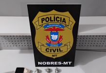 Polícia Civil desarticula ponto de venda de drogas em Nobres