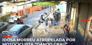 Idosa é vítima de atropelamento por um motociclista que estava fazendo manobras com a moto; familiares solicitam por justiça