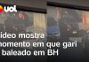 Empresário assassina coletor de lixo em Belo Horizonte: Imagem de segurança revela a cena do crime; assista